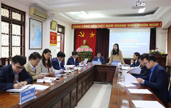 Họp Ban Tổ chức Chương trình “Ngày hội tư vấn tuyển sinh – Hướng nghiệp tỉnh Bắc Ninh” năm 2025