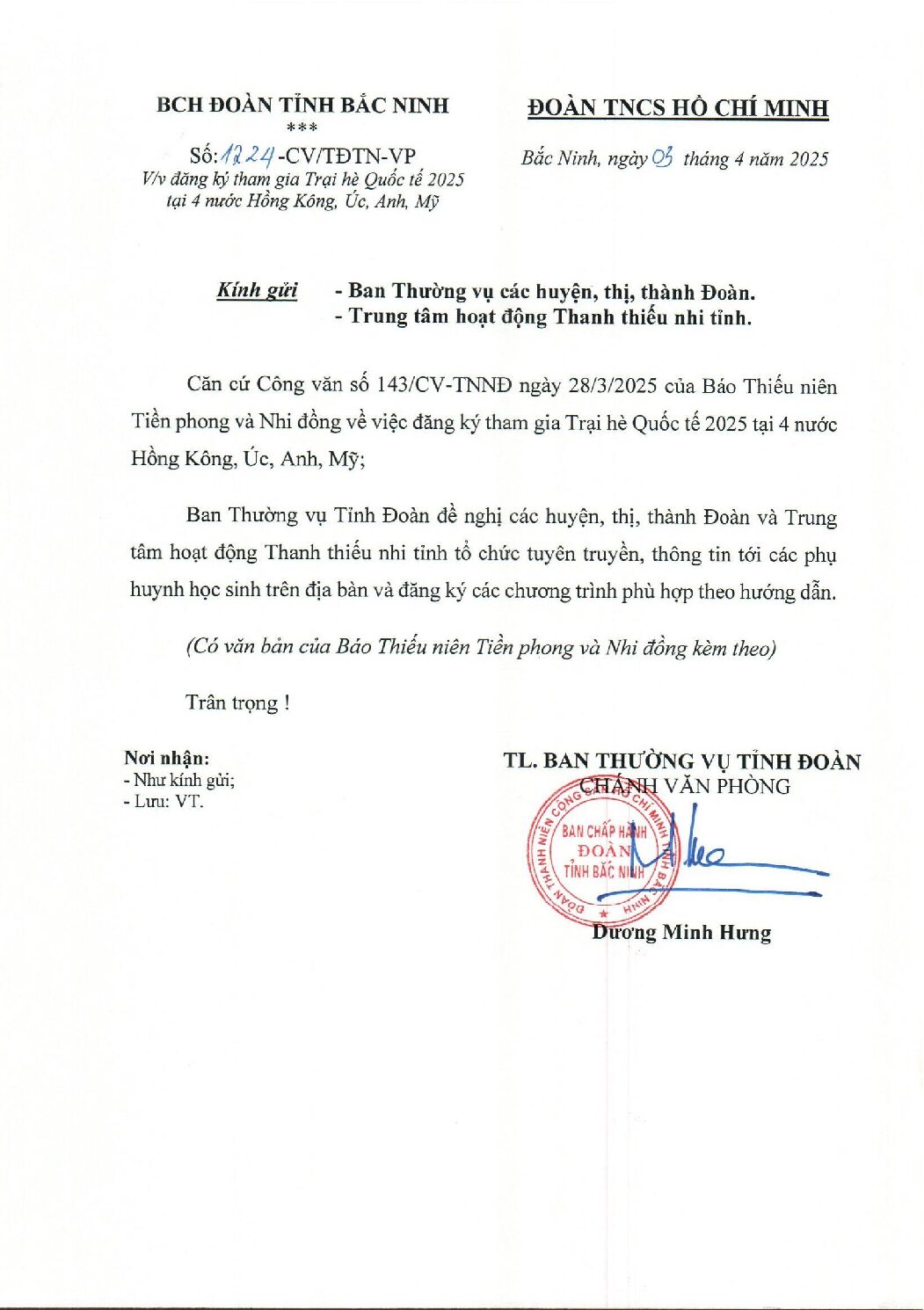 Đăng ký tham gia trại hè Quốc tế 2025 tại 4 nước Hồng Kông, Úc, Anh, Mỹ